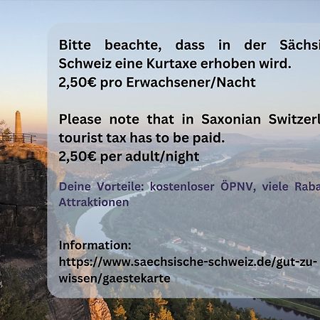Uo3 - Urlaubsmagie- Urlaubsoase Mitten In Sebnitz Zewnętrze zdjęcie